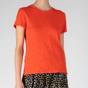 ATM Schoolboy Tee Red Orange